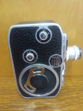 Paillard-Bolex C8 Vintage Movie Camera with Leather Case