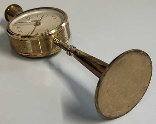 Kaiser OROLOGIO LAMPIONE epoca 900 suoneria OLD Desk Alarm Clock STREETLIGHT - Foto 13 di 13