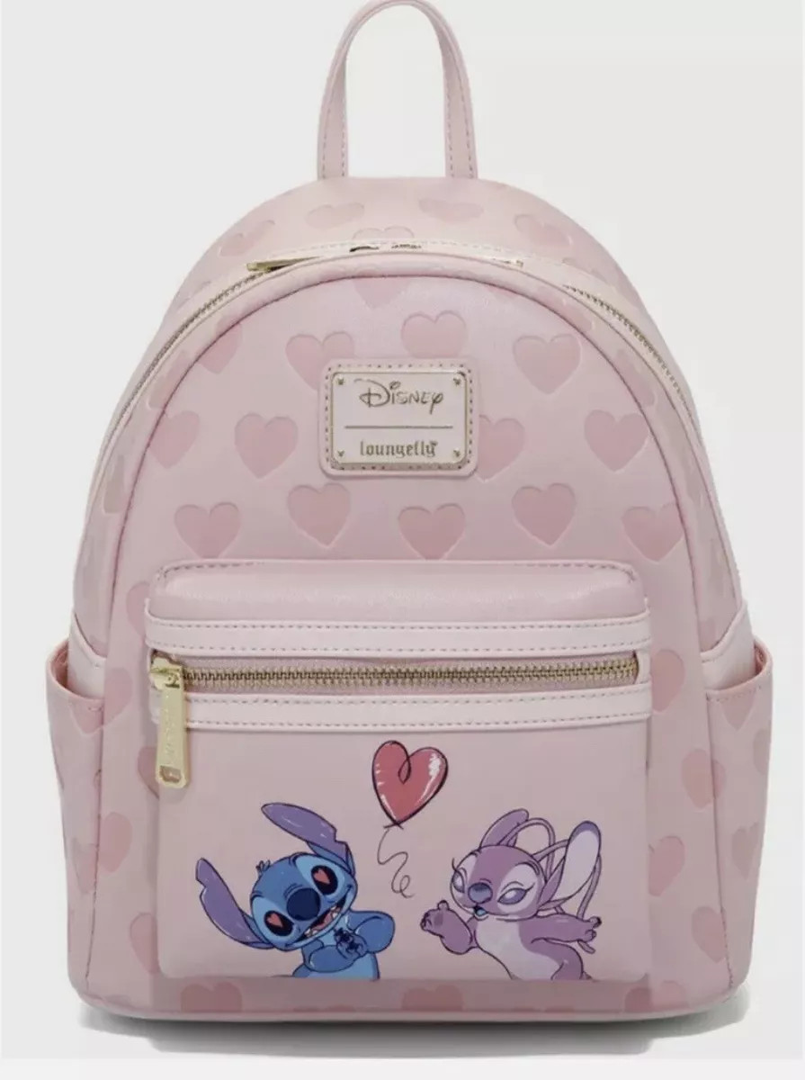 Cute Disney Stitch White School Backpack