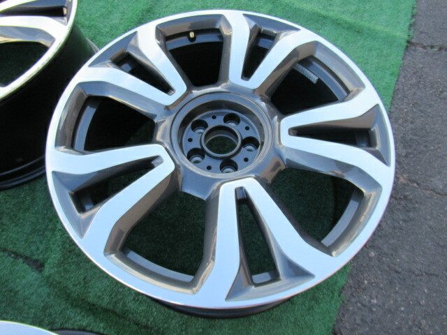 (1) ROLLS ROYCE CULLINAN OEM FACTORY 22" REAR WHEEL RIM 6884707 POLISHED/GREY 