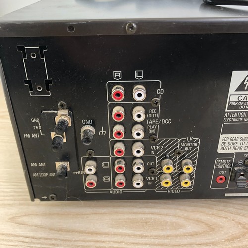 TECHNICS SA-GX670 AV Control AM/FM Stereo Receiver 280W No Remote - Picture 8 of 10