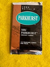 4 SEALED packs of 1992 PARKHURST II NHL HOCKEY CARDS , 108 MINT CARDS