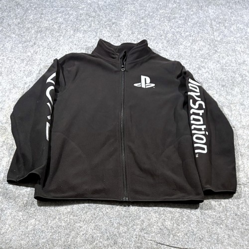 Giacca zip H&M x PLAYSTATION nera per bambini ragazzi con licenza rara taglia US 12/14