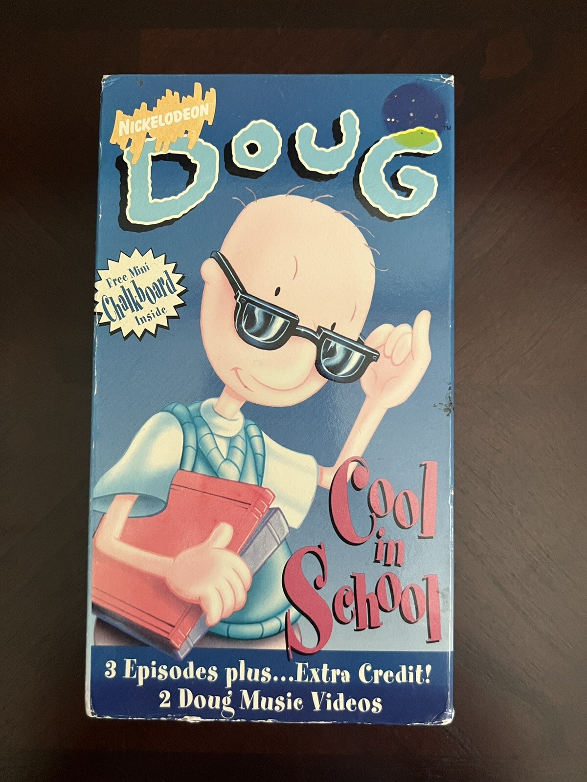Nickelodeon Doug VHS Cool In School 1994 Grelly USA