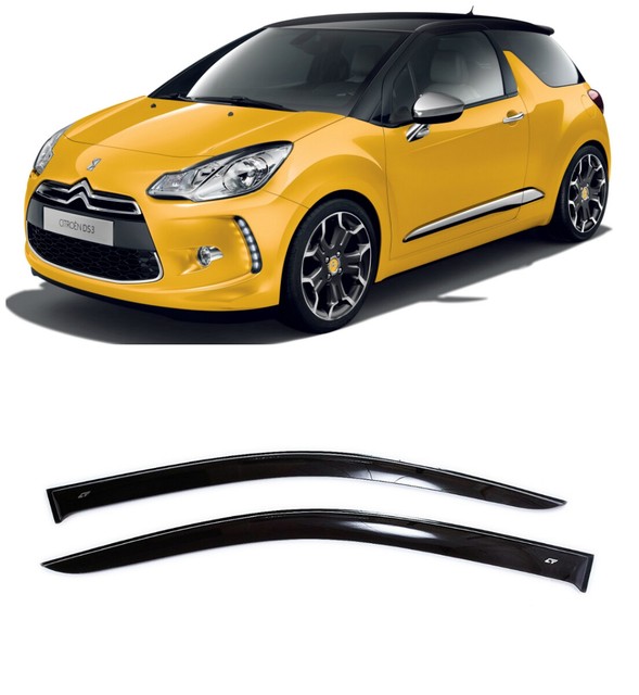 For Citroen DS3 l Hb 20092015 Window Visors Side Sun Rain Guard Vent