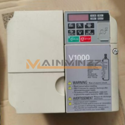 One Used Yaskawa Frequency Converter V1000 CIMR-VT2A0020BAA 5.5KW/3.7KW 220V