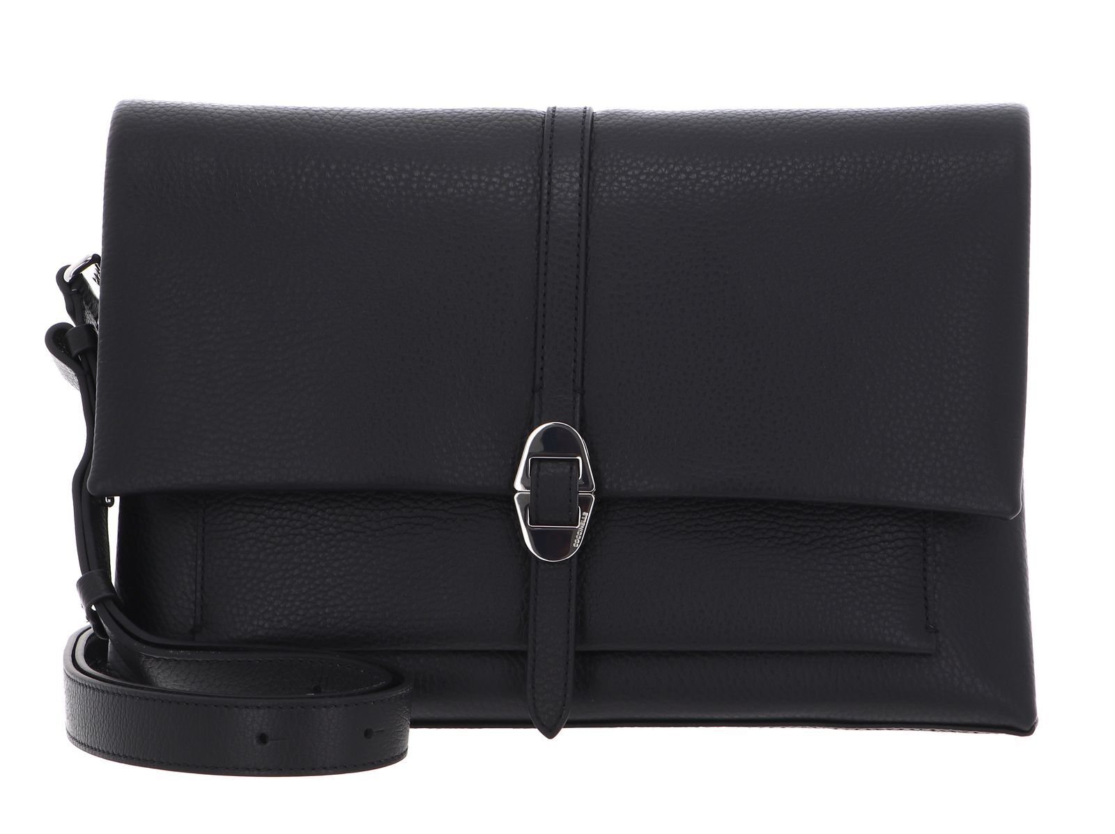 COCCINELLE cross body bag Dorian Handbag Grained Leather Noir