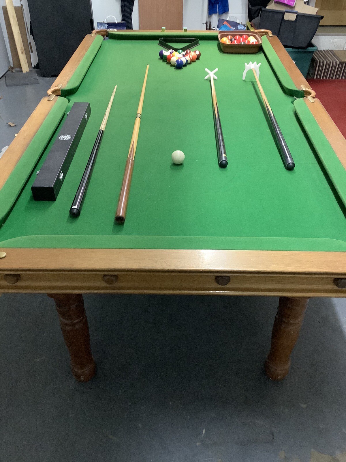 slate bed pool dining table 7ft eBay