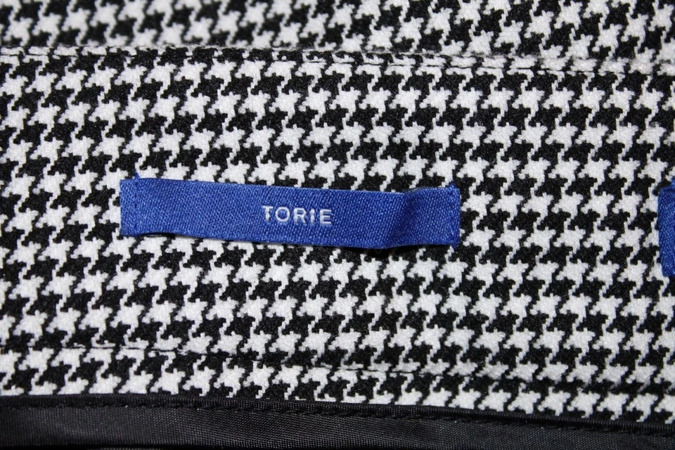 Pantalones de vestir Apt 9 para mujer talla 14 Torie patrón a cuadros pierna recta Foto 4 de 4