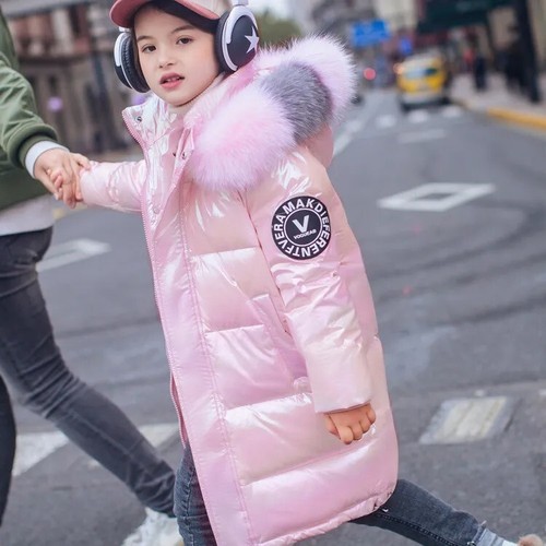 Girls Bright Color Hooded Warm Padded Coat sz 8yrs. new