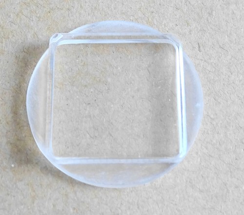 Globe ovale en verre largeur 24 cm - Profondeur 15 cm