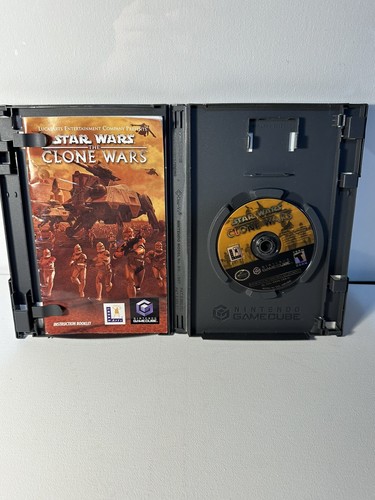 Star Wars: The Clone Wars (Nintendo GameCube, 2002) Tested / 100% Complete - Picture 3 of 4