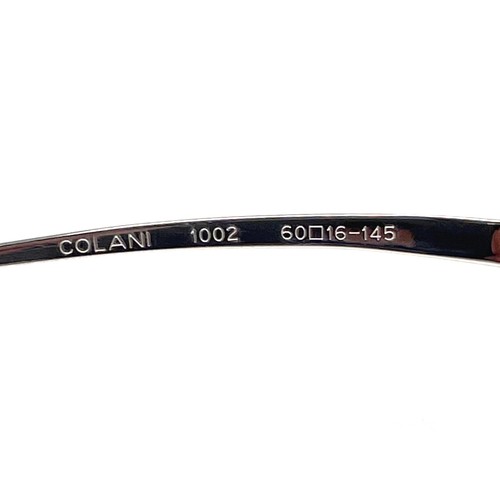 NOS vintage COLANI 1002 eyeglasses - 1980's Germany - Large - ORIGINAL - Silver - Picture 8 of 9