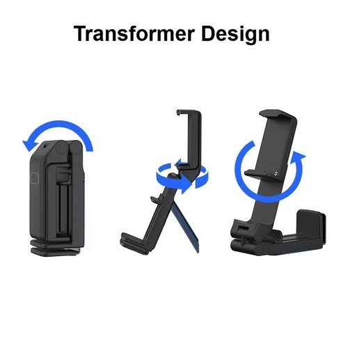 Handsfree Multi-scenario Clamp Portable Foldable Mobile Phone Holder Desk Stand - Picture 5 of 14