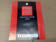 TECUMSEH IDENTIFICATION AIDS BROCHURE MANUAL 1994-1995