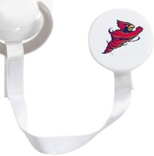IOWA STATE CYCLONES Baby Infant Newborn PACIFIER CLIP SET of 3 Boys Girls