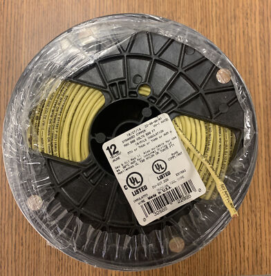 500ft Southwire E51583F 12 AWG Stranded Copper Cable Wire 600V