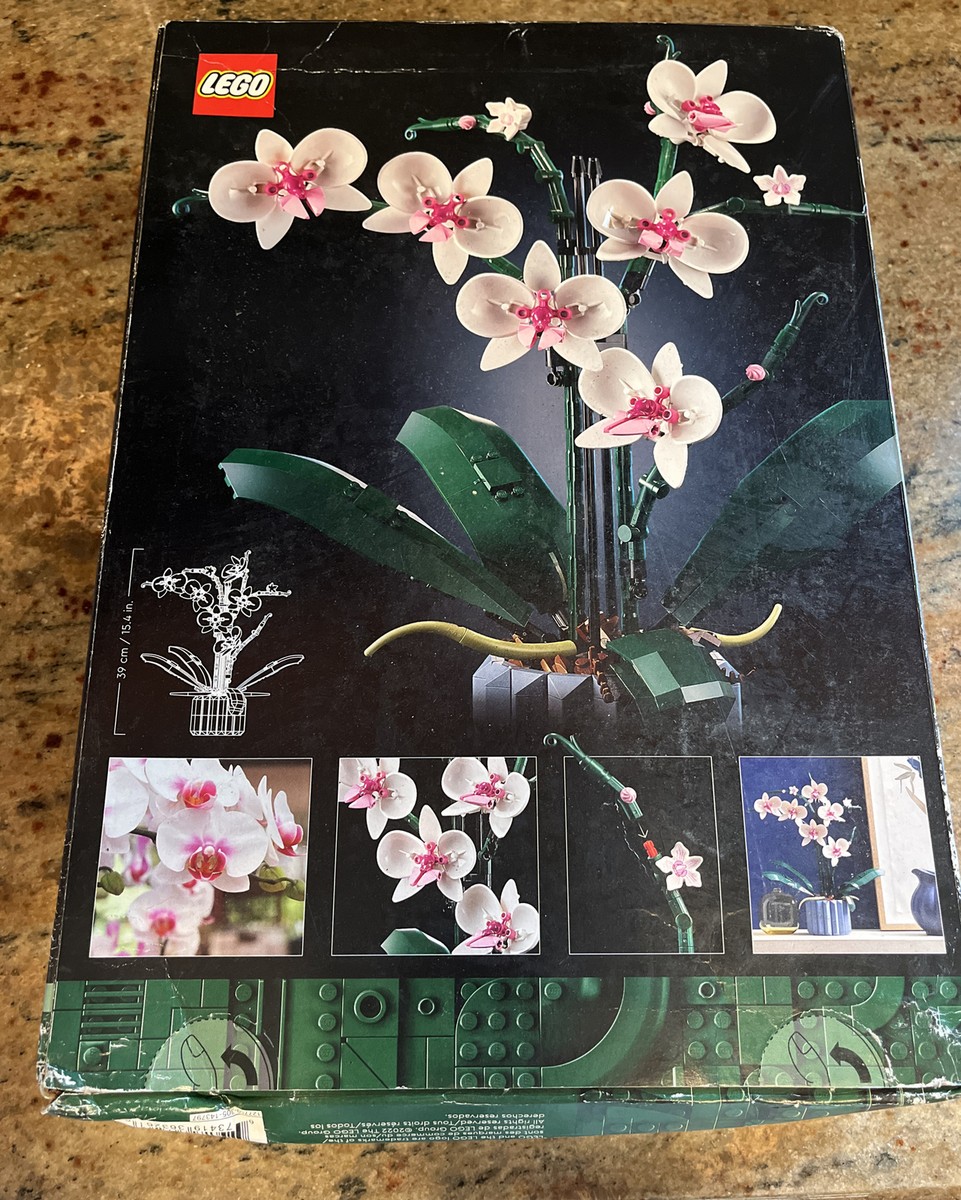 LEGO Orchid 10311 Plant Decor Building Set (608 Pieces) Moc