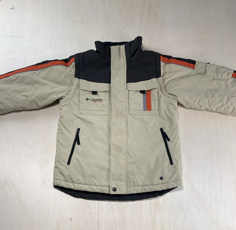 Columbia Sportswear Company Winter Ski Youth 10-12 Beige Vest Jacket - Image 2 of 4