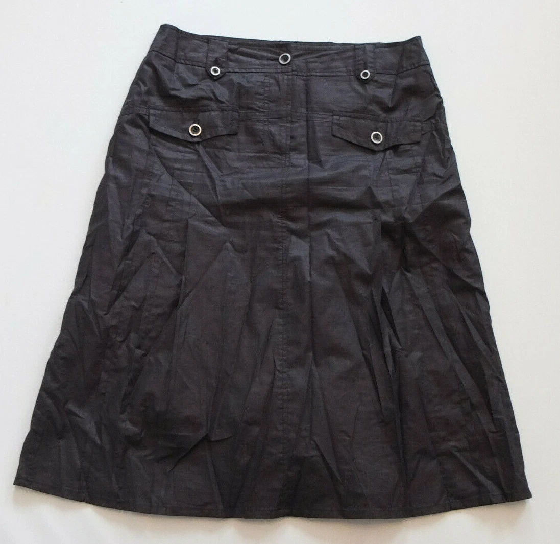 Canda C&A Beautiful Skirt Size 38 M Like New Black