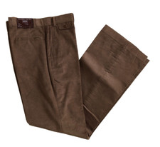 New 1970's Vintage Tailored For Men Levis Sportwear Corduroy Pants size 38x34
