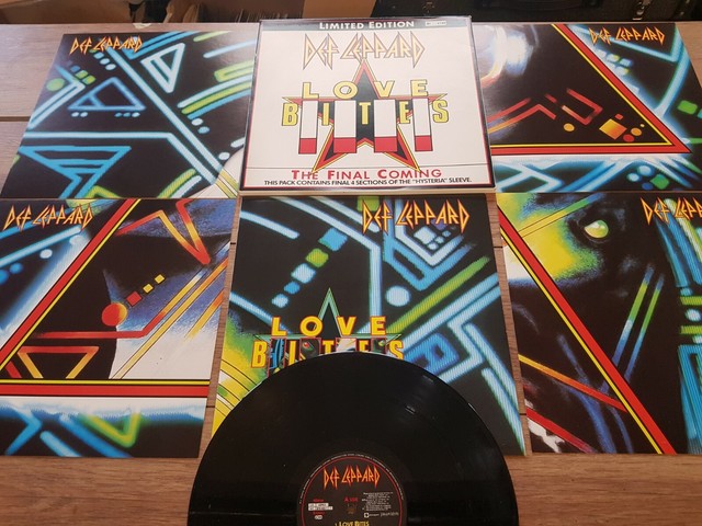 Def Leppard - Love Bites 12 Inch BOXSET With 4 Hysteria ...