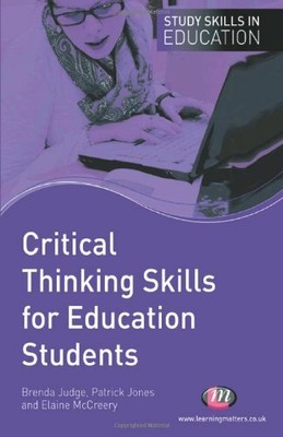 Critical Thinking Skills for Education Students (S by Elaine McCreery 1844452700