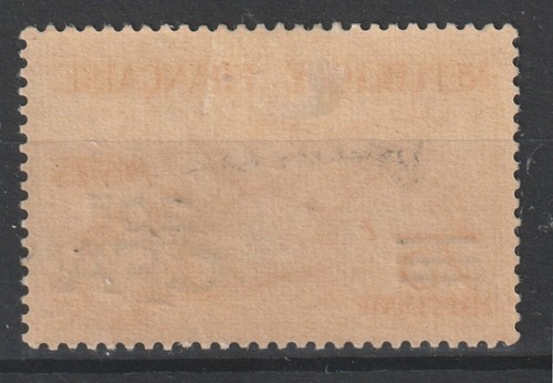1954 French Colonies (Reunion) 300 Equestrian - F/VF MH Overprinted in black - Picture 2 of 2
