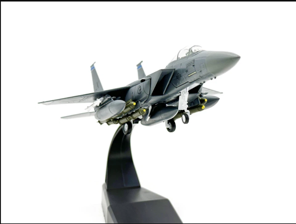 AMER Royal Air Force RAF F-15E Strike Eagle Fighter 1/100 Diecast Jet Model - Image 4 of 4
