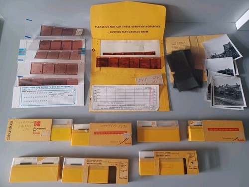 GROSSES KONVOLUT VERSCHIEDENE 35MM DIAS - 70’er JAHRE