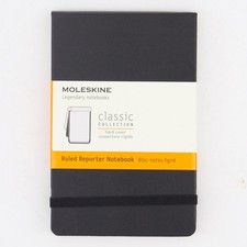 Image of Moleskine Pocket Reporter Ruled Notebook Black by Moleskine - 9788883705489