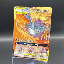 Moltres & Zapdos & Articuno GX 44/68 Hidden Fates Holo Ultra Rare Pokémon TCG