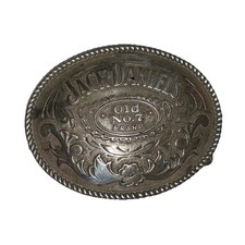 Jack Daniels Old No 7 Brand Large Belt Buckle 2005