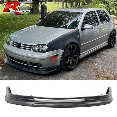 Fits 99-04 Volkswagen VW Golf MK4 MKIV P1 Style Front Bumper Lip Spoiler PU