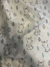 Moonsea Bunny Mini Crib/pack  play sheet