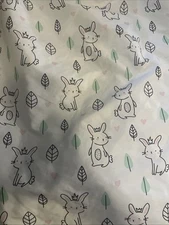 Moonsea Bunny Mini Crib/pack & play sheet