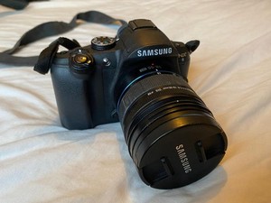 Samsung NX NX5 14.6MP Digital Camera - Black (Kit w/ NX OIS 18-55mm Lens)