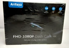 Arifayz Q3 FHD 1080p Front-facing Dash Cam Wifi