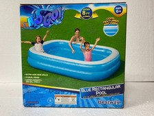 Bestway H2O Go Inflatable Rectangular 8-Foot Above Ground Pool C687