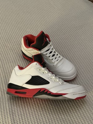 Size 9.5 - Air Jordan 5 Retro 2016 Low Fire Red for sale online | eBay