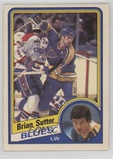 1984-85 O-Pee-Chee Brian Sutter #192 hg6