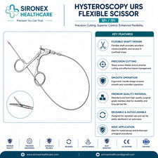 Hysteroscopy URS Flexible Scissor 5Fr Reusable Surgical Instruments Urology CE