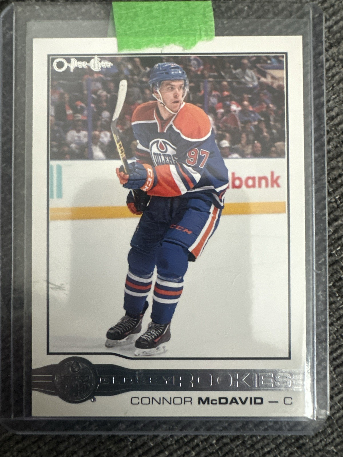 2015-16 Upper Deck Series 2 O-Pee-Chee Glossy Rookie #R-1 Connor McDavid Oilers
