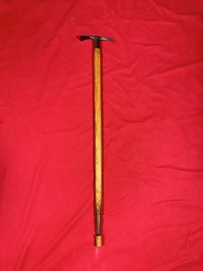 Stubai Ice Axe Wood Shaft Handle with Metal Head, Pick & Adze