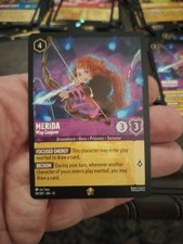 Disney Lorcana Merida Wisp Conjured Attack Of The Vine New Legendary 50/207