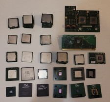 Lot of 68 Intel, AMD, Sun processors
