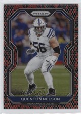 2020 Panini Prizm Snakeskin Prizm Quenton Nelson #88 0sm7