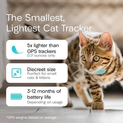 Tabcat V2 Cat Kitten Tracker - No Monthly Subscription Fee | 4