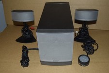 Bose Companion 5 Multimedia Speaker System with Satellites Control Pod tested