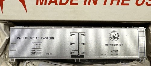 Kit refrigerador de madera Accurail 4834 HO Pacific Great Eastern 40' # 823 | Zustand: New